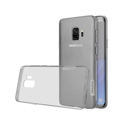 Capa Silicone Nillkin Samsung S9 Transparente Cinza